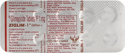 Ziglim 1mg Strip Of 10 Tablets