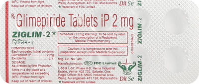 Ziglim 2mg Strip Of 10 Tablets