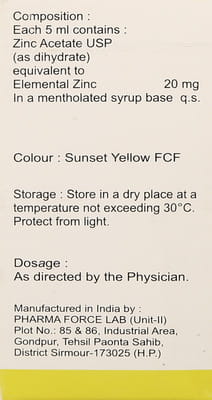 Zincolife Bottle Of 50ml Syrup