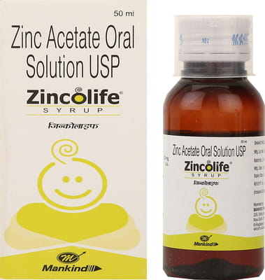 Zincolife Bottle Of 50ml Syrup