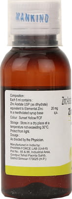 Zincolife Bottle Of 50ml Syrup