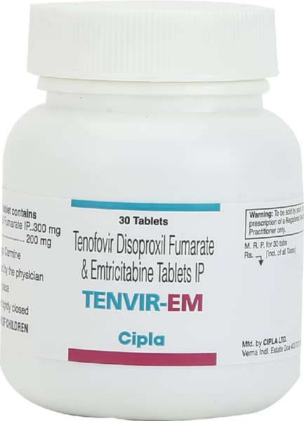Tenvir Em Bottle Of 30 Tablets
