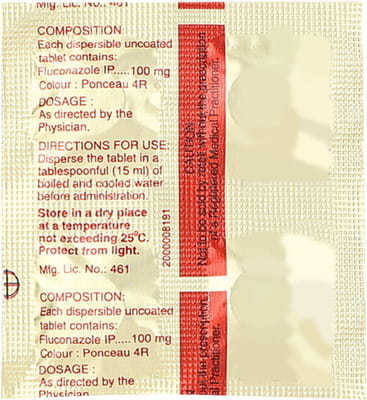 Zocon Dt 100mg Strip Of 4 Tablets