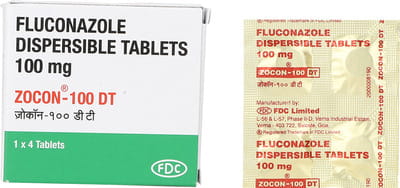 Zocon Dt 100mg Strip Of 4 Tablets