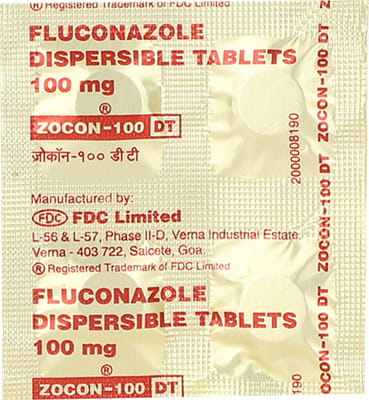 Zocon Dt 100mg Strip Of 4 Tablets