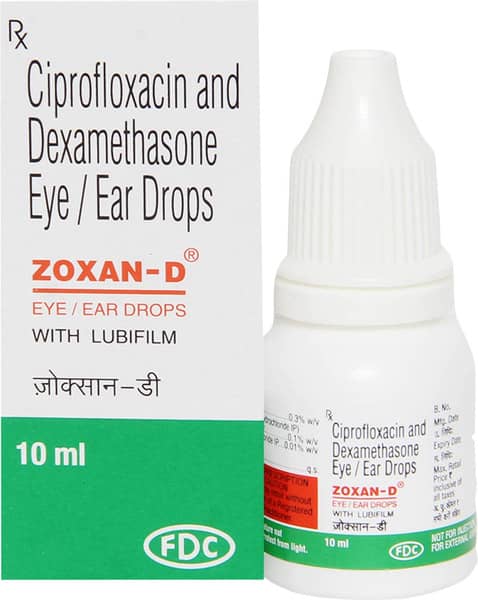Zoxan D Eye/Ear Drops 10ml