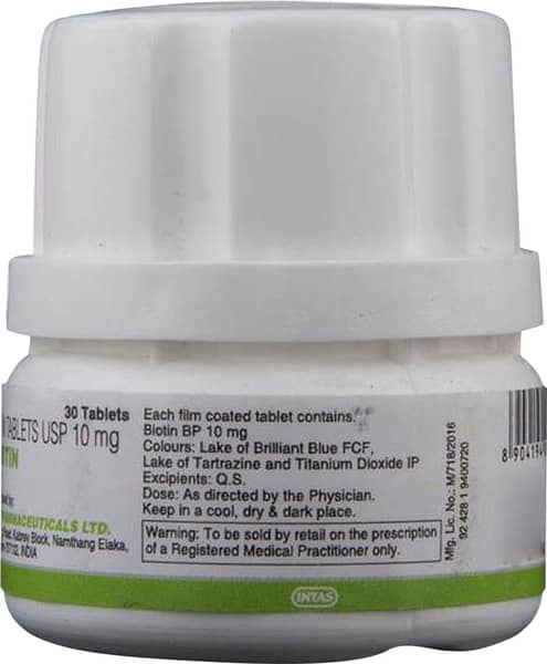Zubitin 10mg Bottle Of 30 Tablets