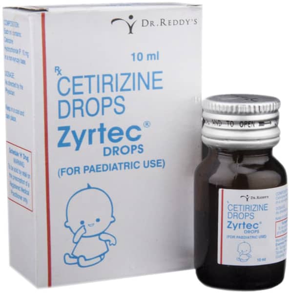 Zyrtec Bottle Of 10ml Oral Drops