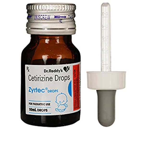 Zyrtec Bottle Of 10ml Oral Drops