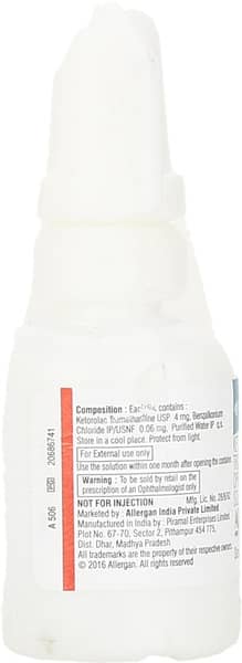 Acular Ls Bottle Of 5ml Eye Drops