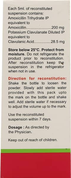 Clavam BID Dry Syrup