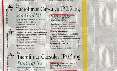 Pangraf 0.5mg Strip Of 10 Capsules