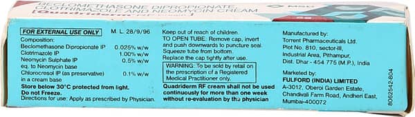 Quadriderm RF Cream
