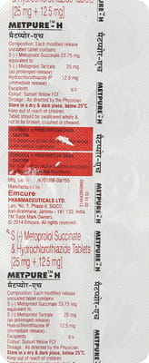 Metpure H Strip Of 10 Tablets