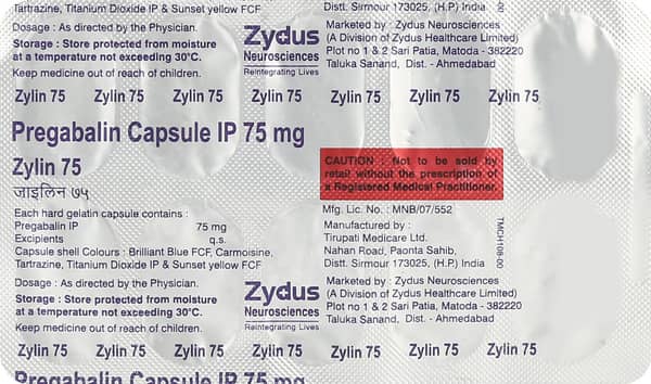 Zylin 75mg Capsule
