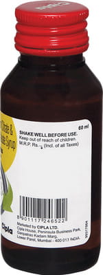 Nocold Plus Bottle Of 60ml Syrup