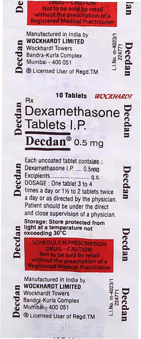 Decdan Tablet: Uses, Side Effects, Price, Dosage & More Info - PharmEasy