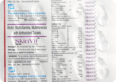 Skinvit Strip Of 15 Tablets