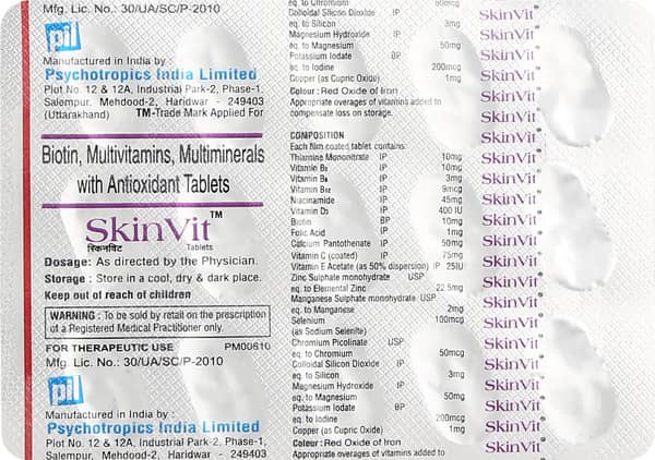 Skinvit Strip Of 15 Tablets