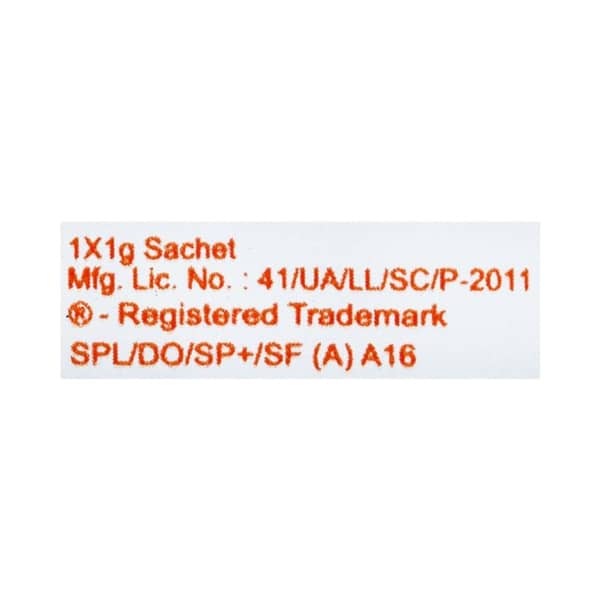 Sporlac Plus Sachet Of 1gm Oral Powder