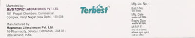 Terbest 1% Tube Of 15gm Cream