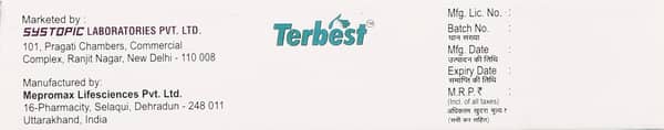 Terbest 1% Tube Of 15gm Cream