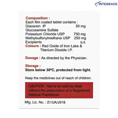 Dycerin Gm Strip Of 10 Tablets