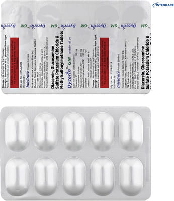 Dycerin Gm Strip Of 10 Tablets