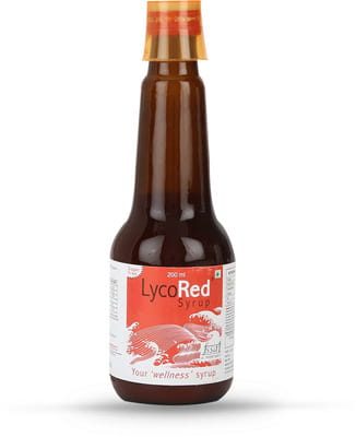 Lycored Suger Free Bottle Of 200ml Syrup