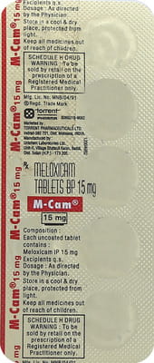 Mcam 15mg Strip Of 10 Tablets