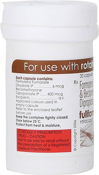 Fullform 400mcg Box Of 30 Rotacaps