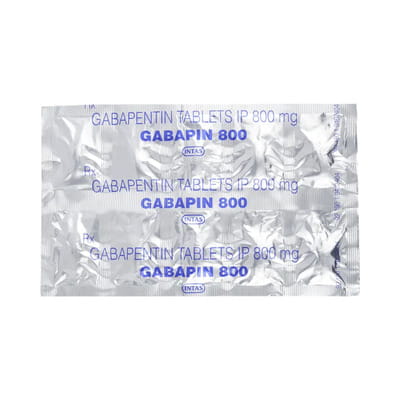 Gabapin 800mg Strip Of 10 Tablets