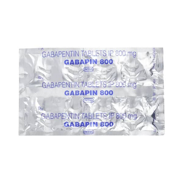 Gabapin 800mg Strip Of 10 Tablets