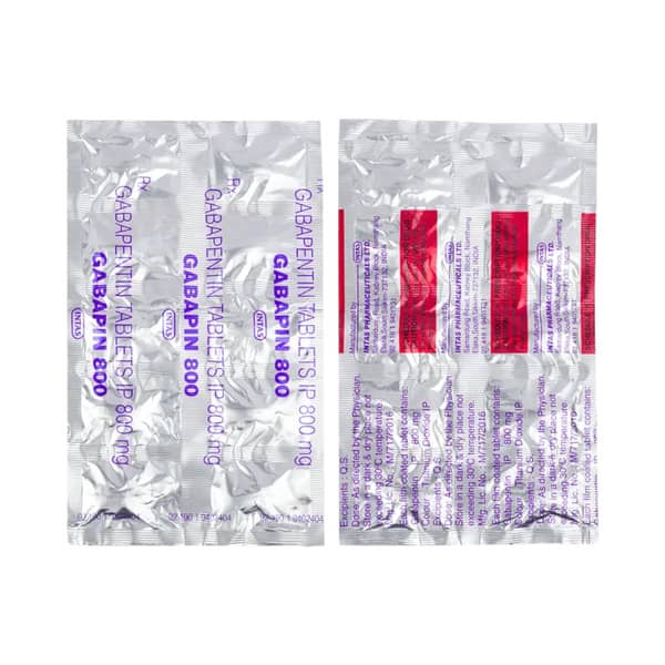 Gabapin 800mg Strip Of 10 Tablets