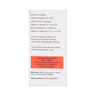 Hep Lock Vial Of 10ml Injection