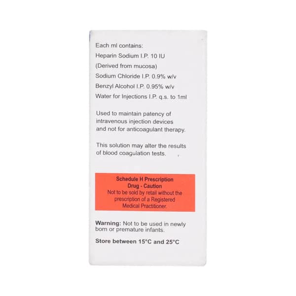 Hep Lock Vial Of 10ml Injection