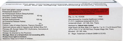 Ganaton Total Strip Of 10 Capsules