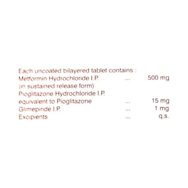 Glyciphage Pg 1Mg Strip Of 10 Tablets