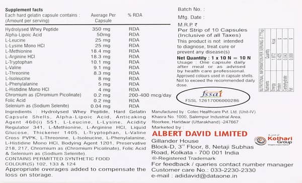 Alamin Xtra Strip Of 10 Capsules