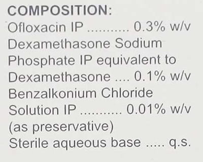 Oxop D Bottle Of 10ml Eye Drops
