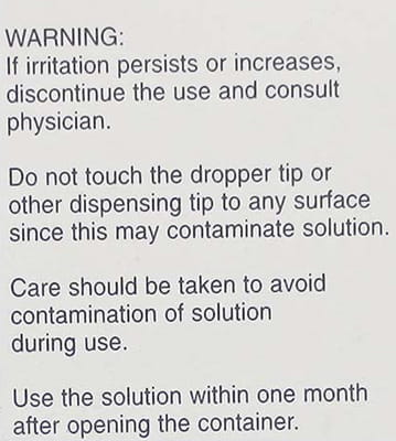 Oxop D Bottle Of 10ml Eye Drops