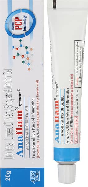 Anaflam Tube Of 20gm Gel