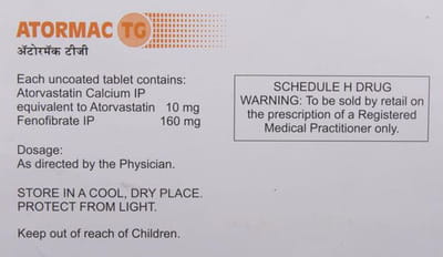 Atormac Tg Strip Of 10 Tablets