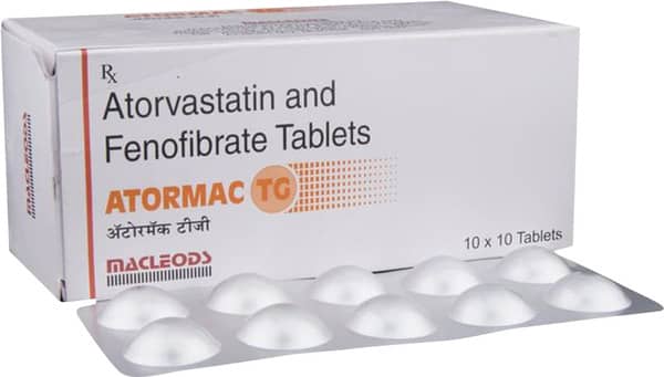 Atormac Tg Strip Of 10 Tablets