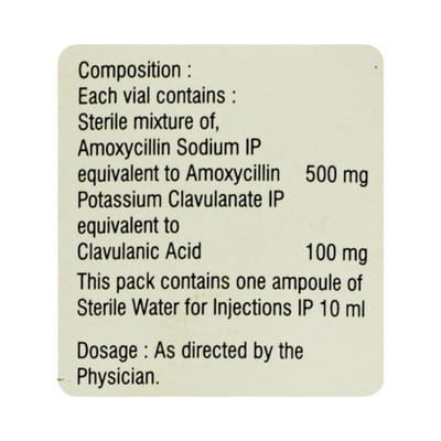 Augpen 600mg Dry Vial Of 1 Powder For Injection