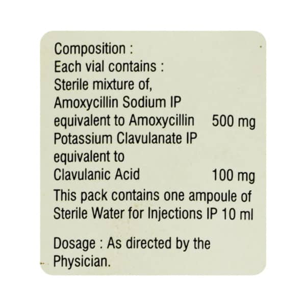 Augpen 600Mg Dry Vial Of 1 Powder For Injection