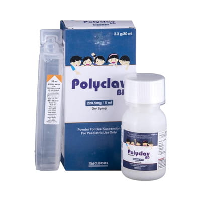 Polyclav Bd Bottle Of 30ml Dry Syrup