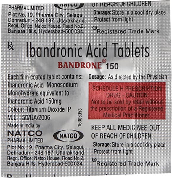 Bandrone 150Mg Strip Of 1 Tablet