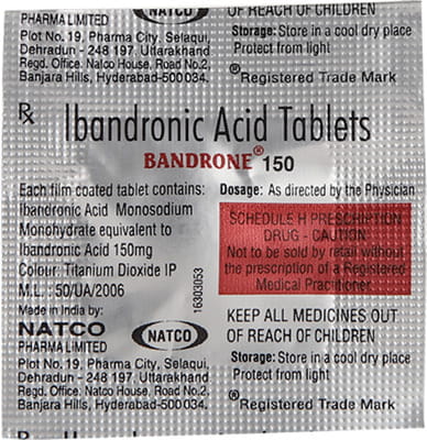 Bandrone 150mg Strip Of 1 Tablets