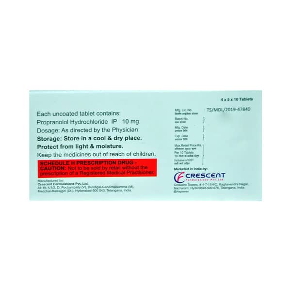 Prolol-10 Tablet